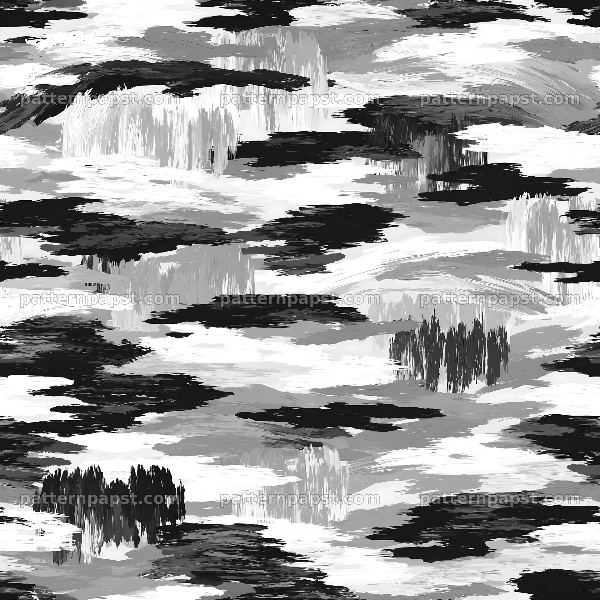 Seamless beige camouflage brushstroke pattern — seamless tileable pattern