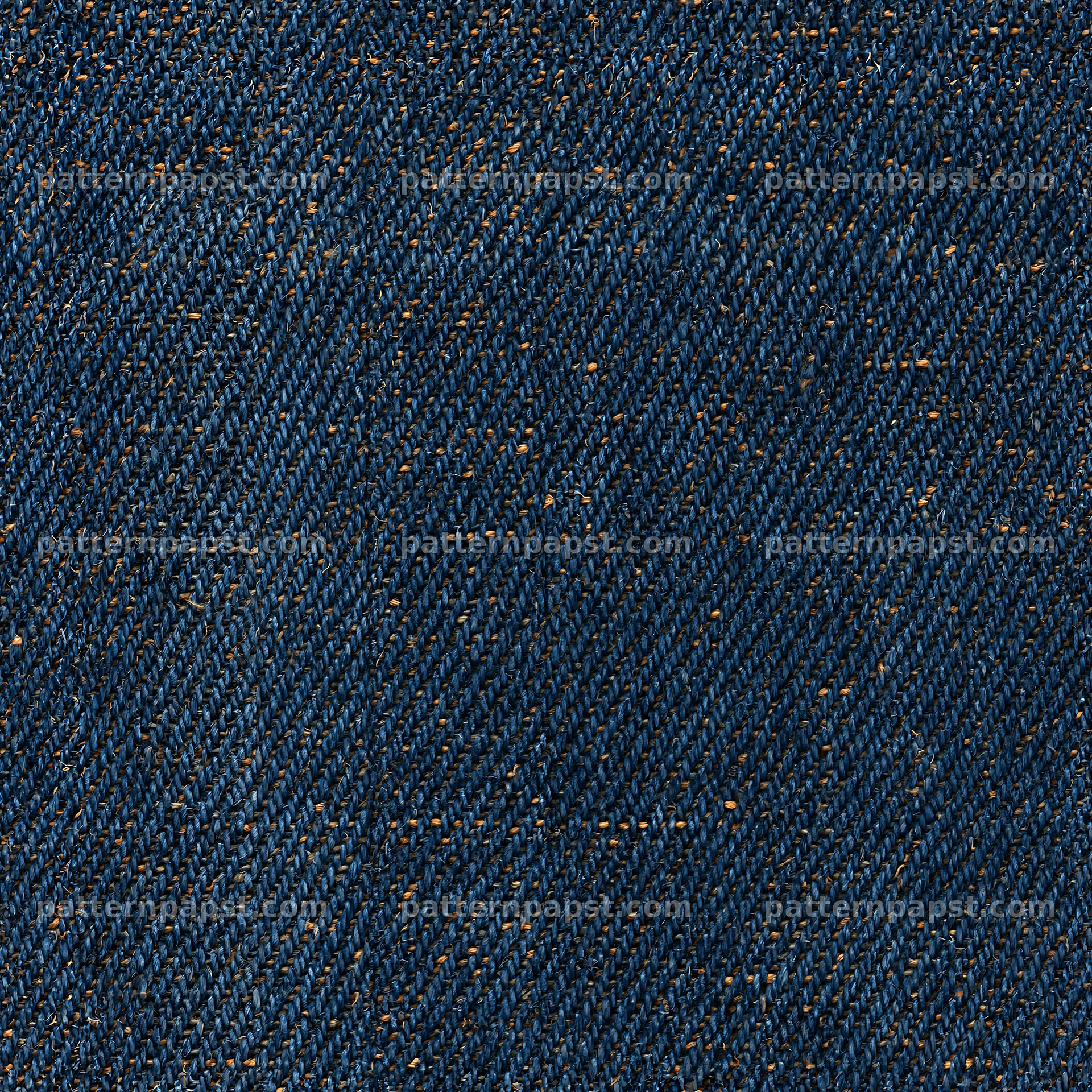 Seamless stretch denim texture pattern in deep blue color — seamless tileable pattern