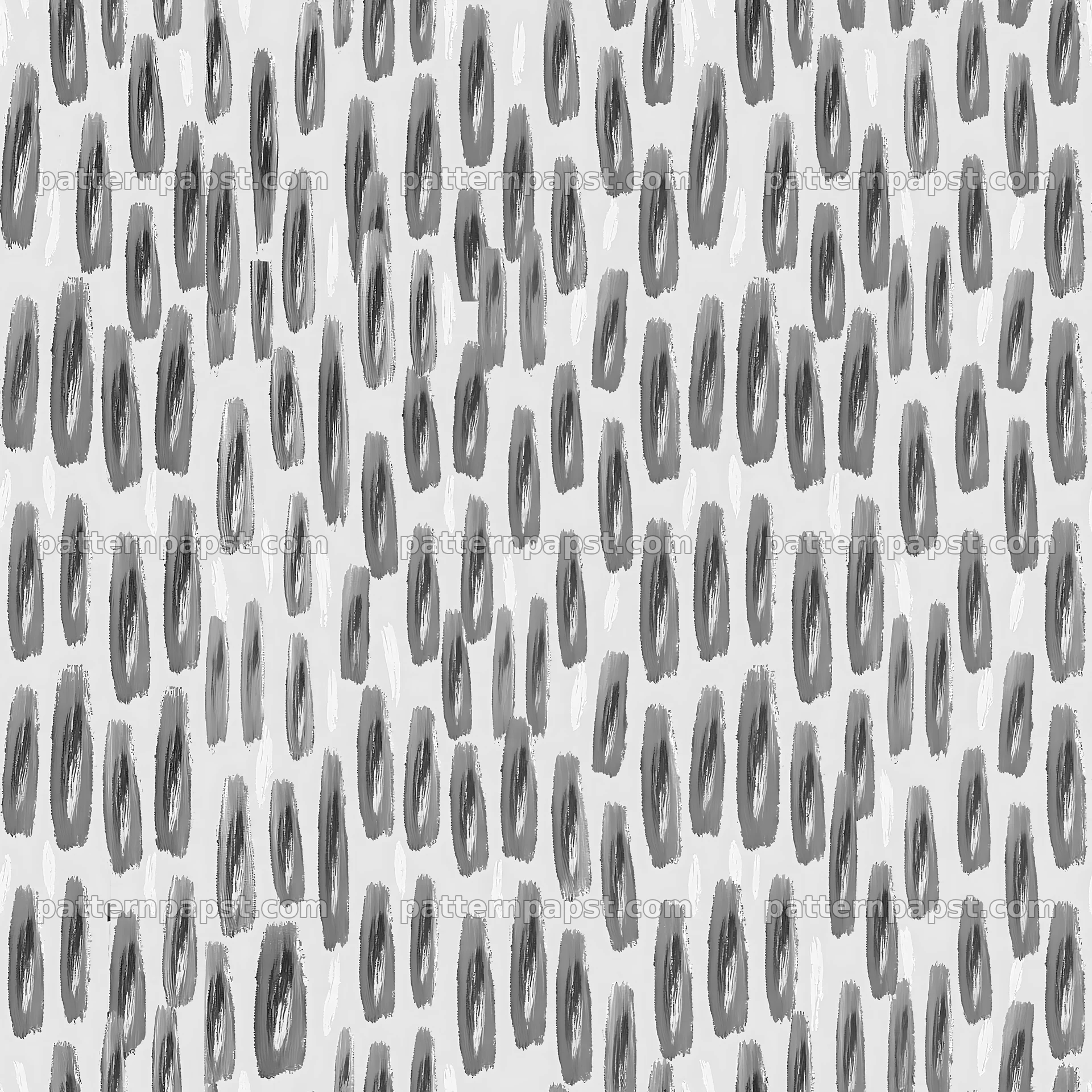 Repeat lavender brushstroke pattern in monochrome style — seamless tileable pattern