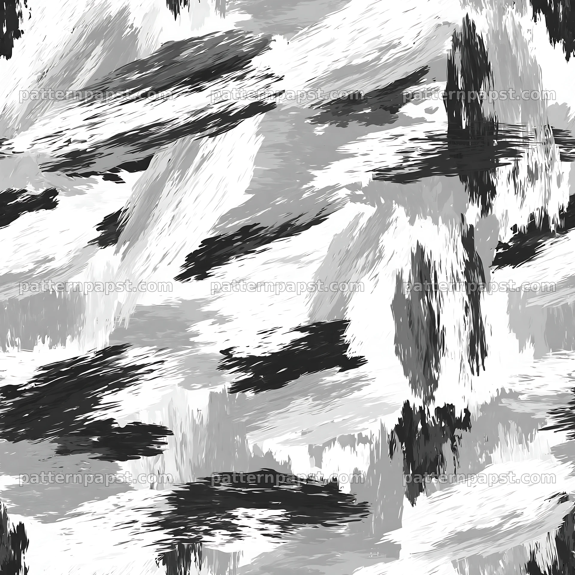 Seamless woodland camouflage brushstroke pattern for textiles — seamless tileable pattern