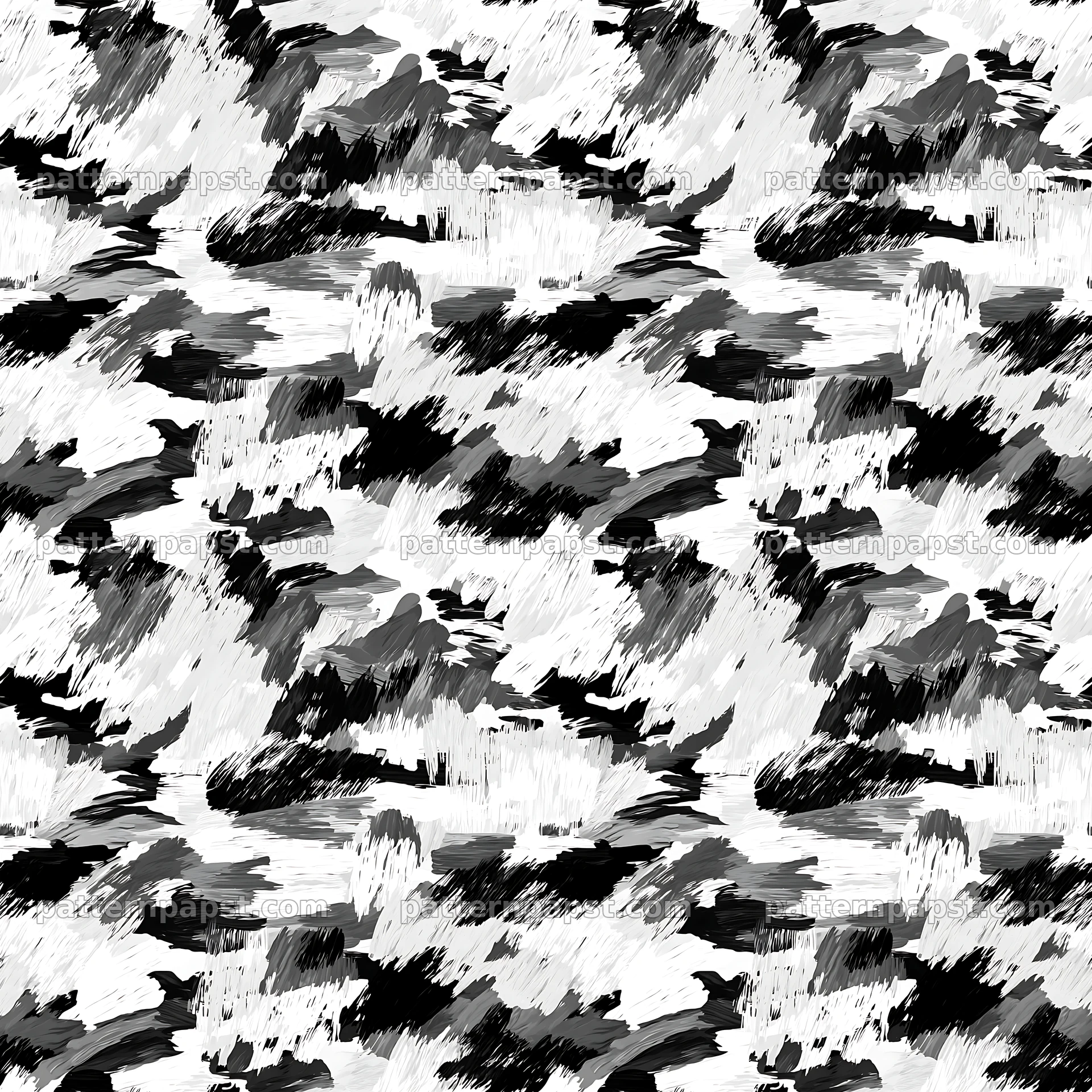 Seamless arctic camouflage brushstroke pattern — seamless tileable pattern