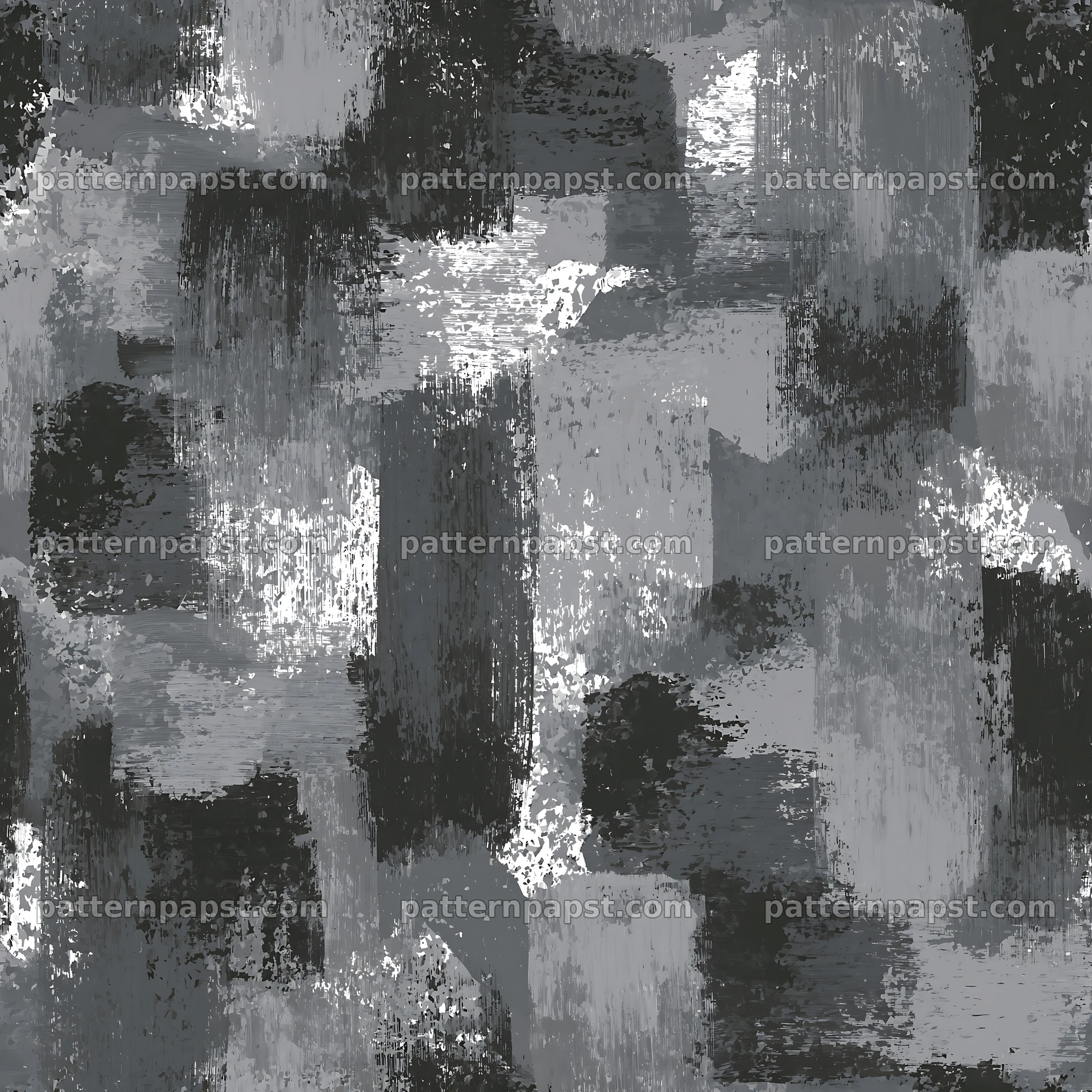 Seamless gray camouflage brushstroke pattern for textiles — seamless tileable pattern