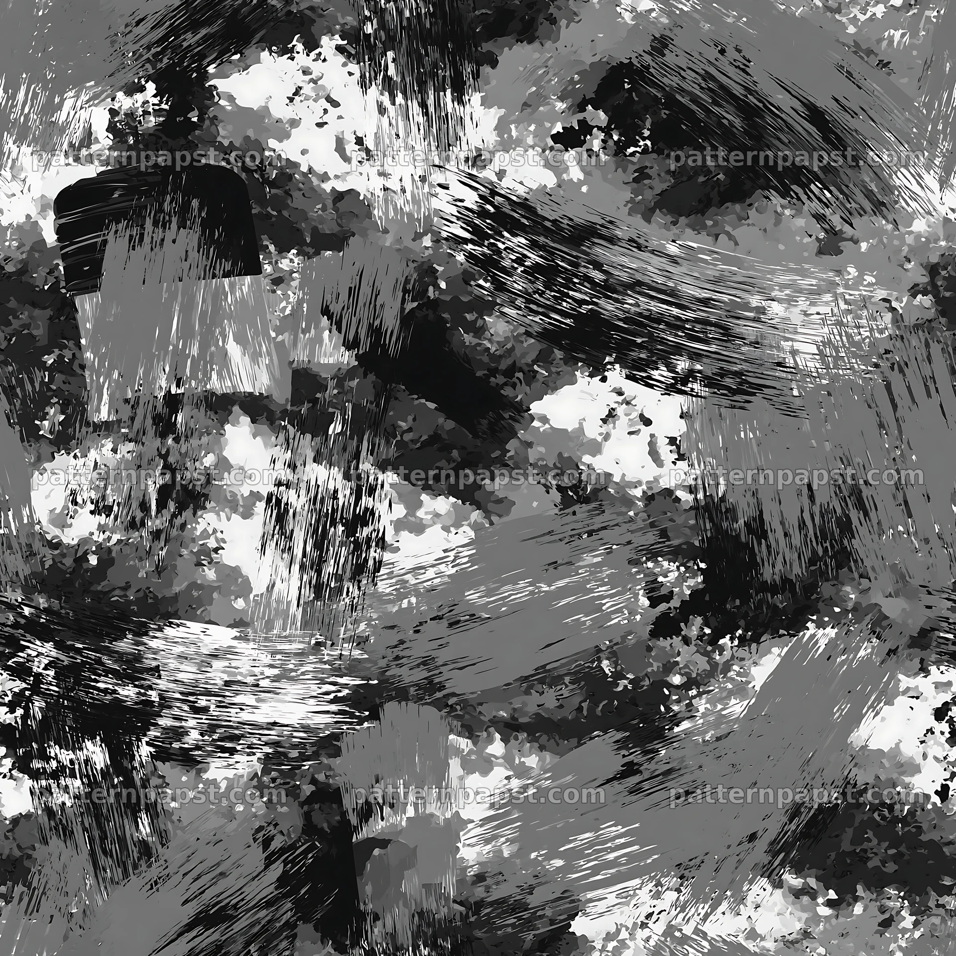 Seamless khaki camouflage brushstroke pattern — seamless tileable pattern