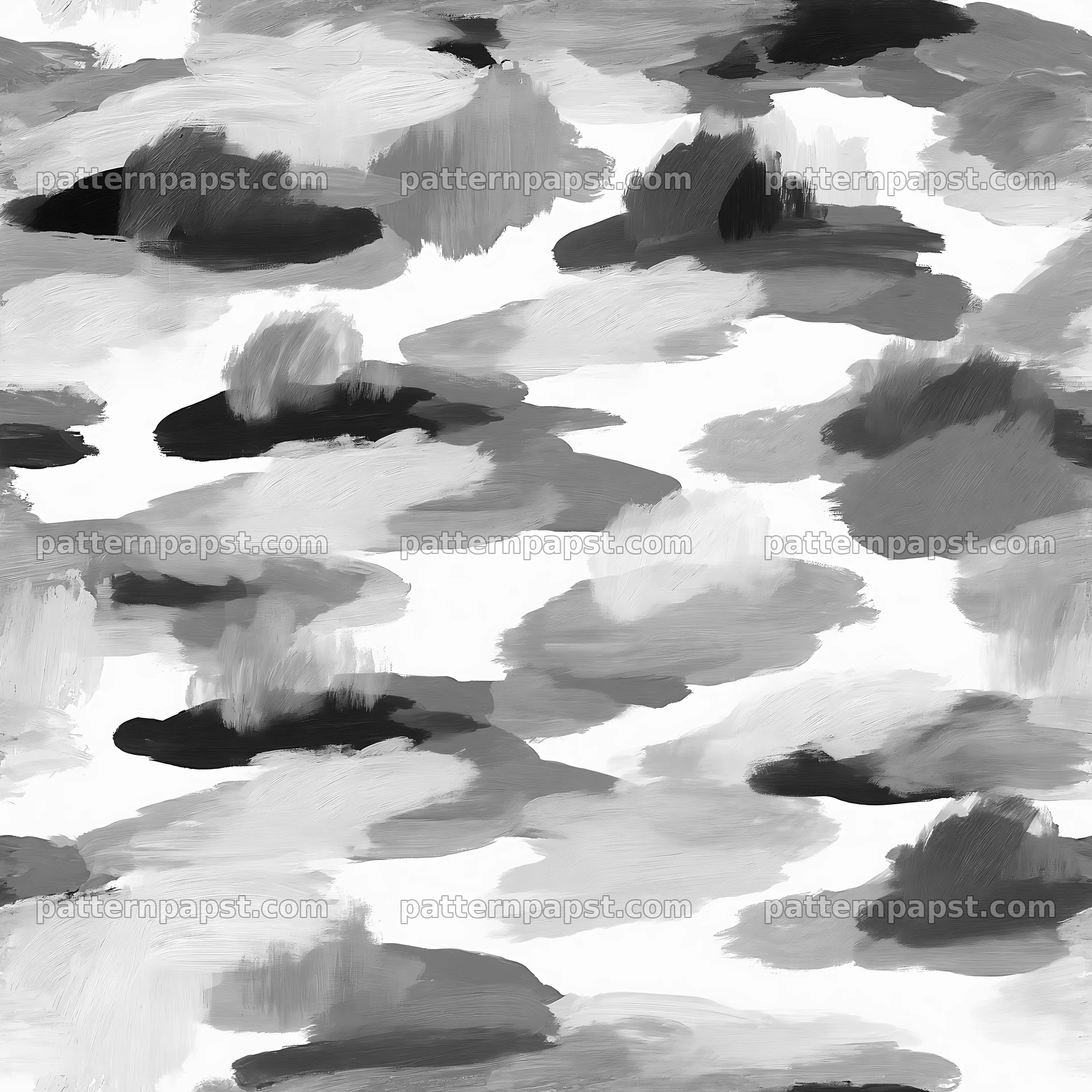 Seamless green camouflage brushstroke pattern for fabric and wallpaper — seamless tileable pattern
