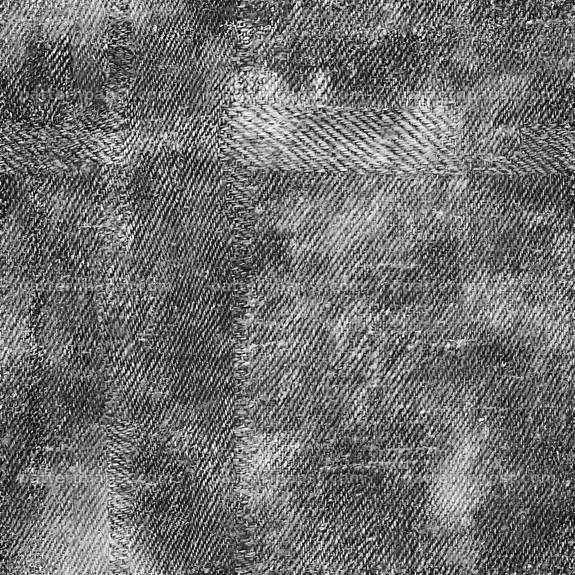 Seamless repeating denim twill weave texture design — seamless tileable pattern