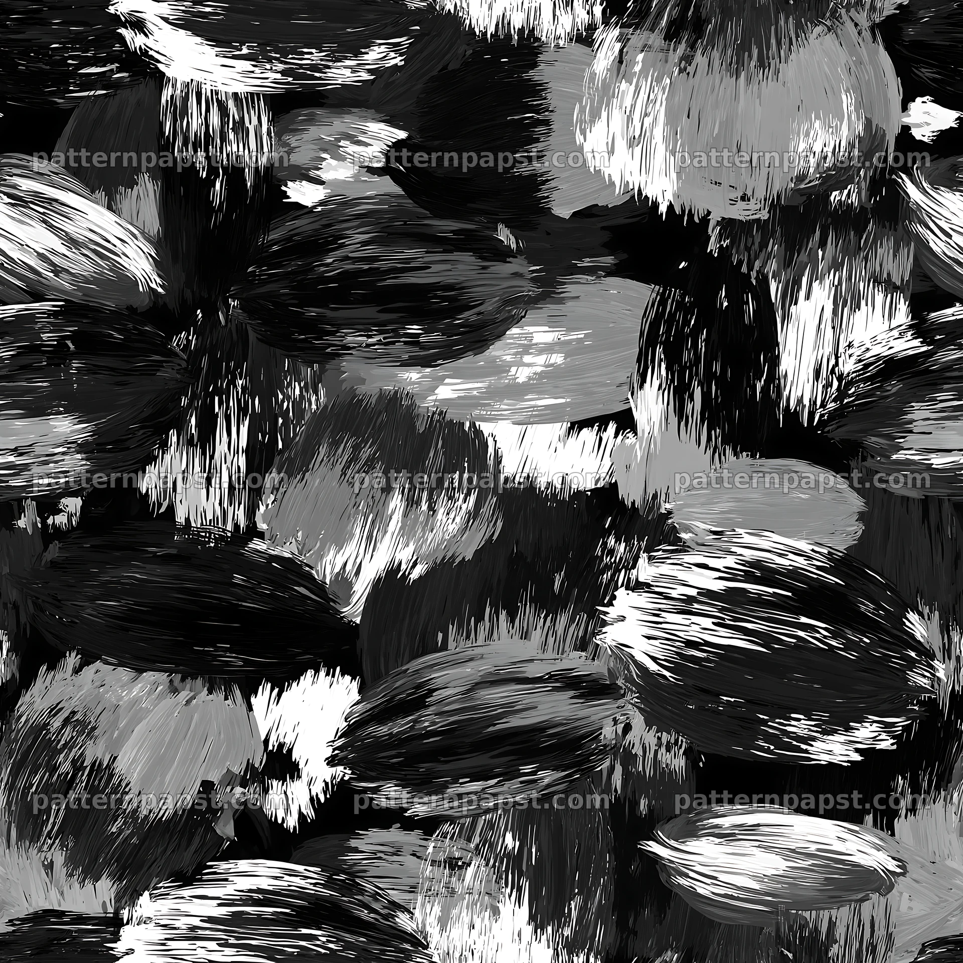 Seamless jungle camouflage brushstroke pattern design — seamless tileable pattern
