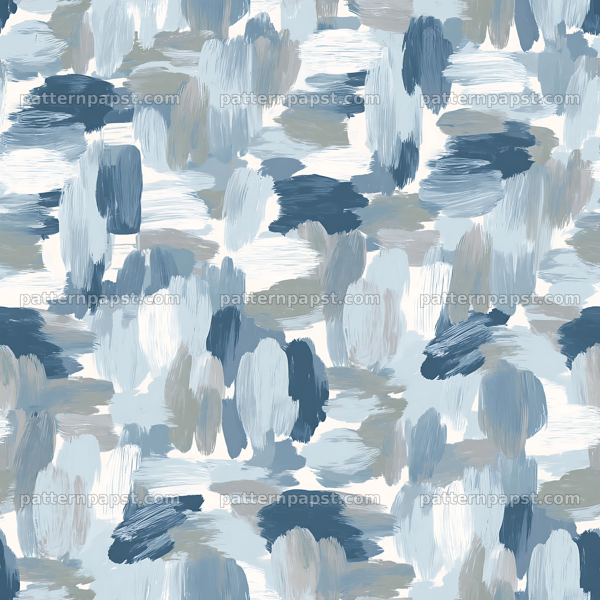 Seamless arctic camouflage brushstroke pattern — seamless tileable pattern