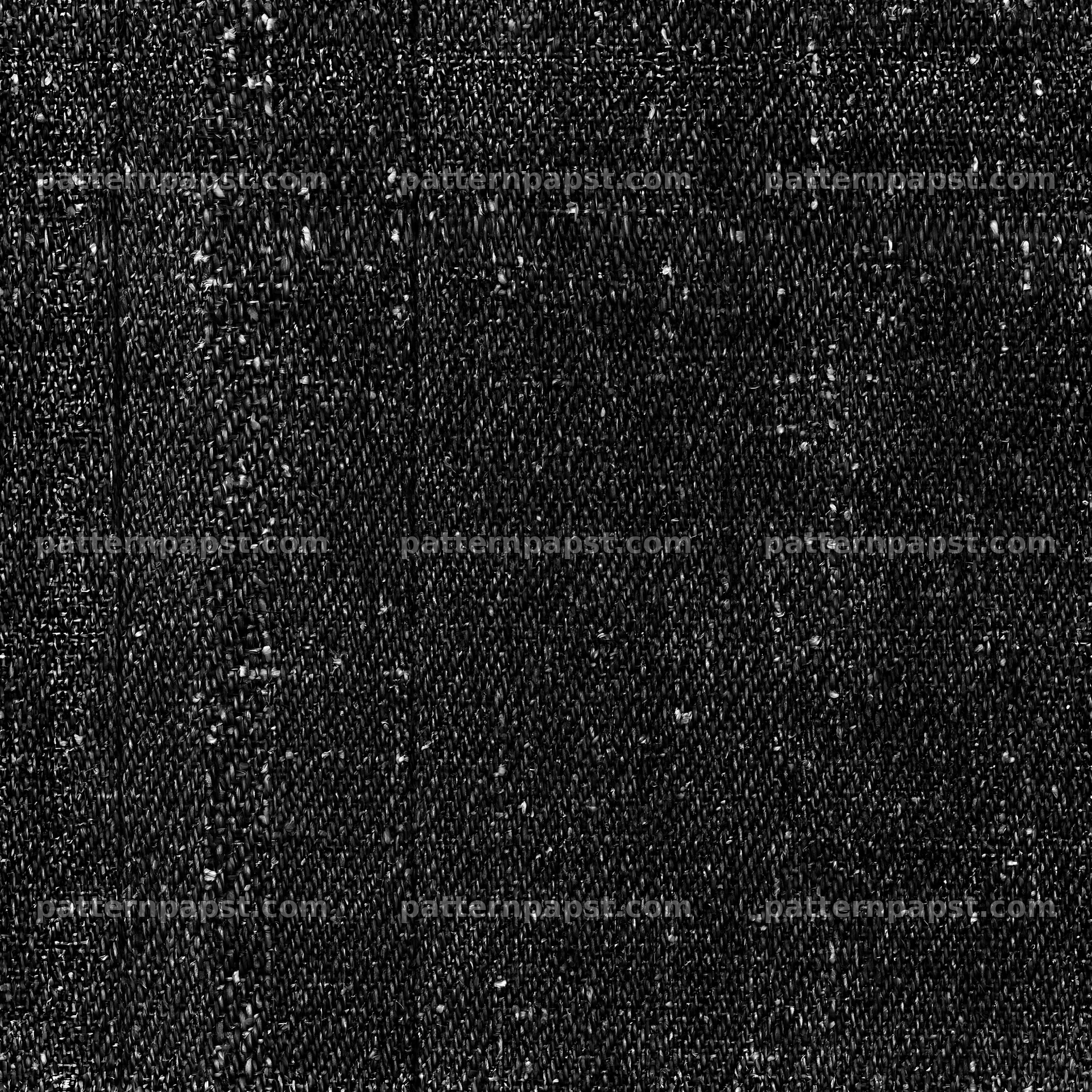 Seamless stretch denim texture pattern in black and white — seamless tileable pattern