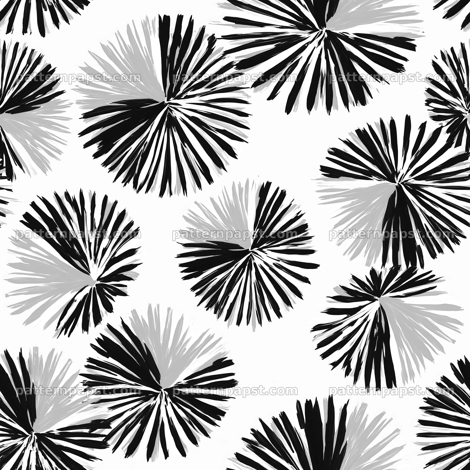 Seamless graphic brush mark pattern for fabric and wallpaper — seamless tileable pattern