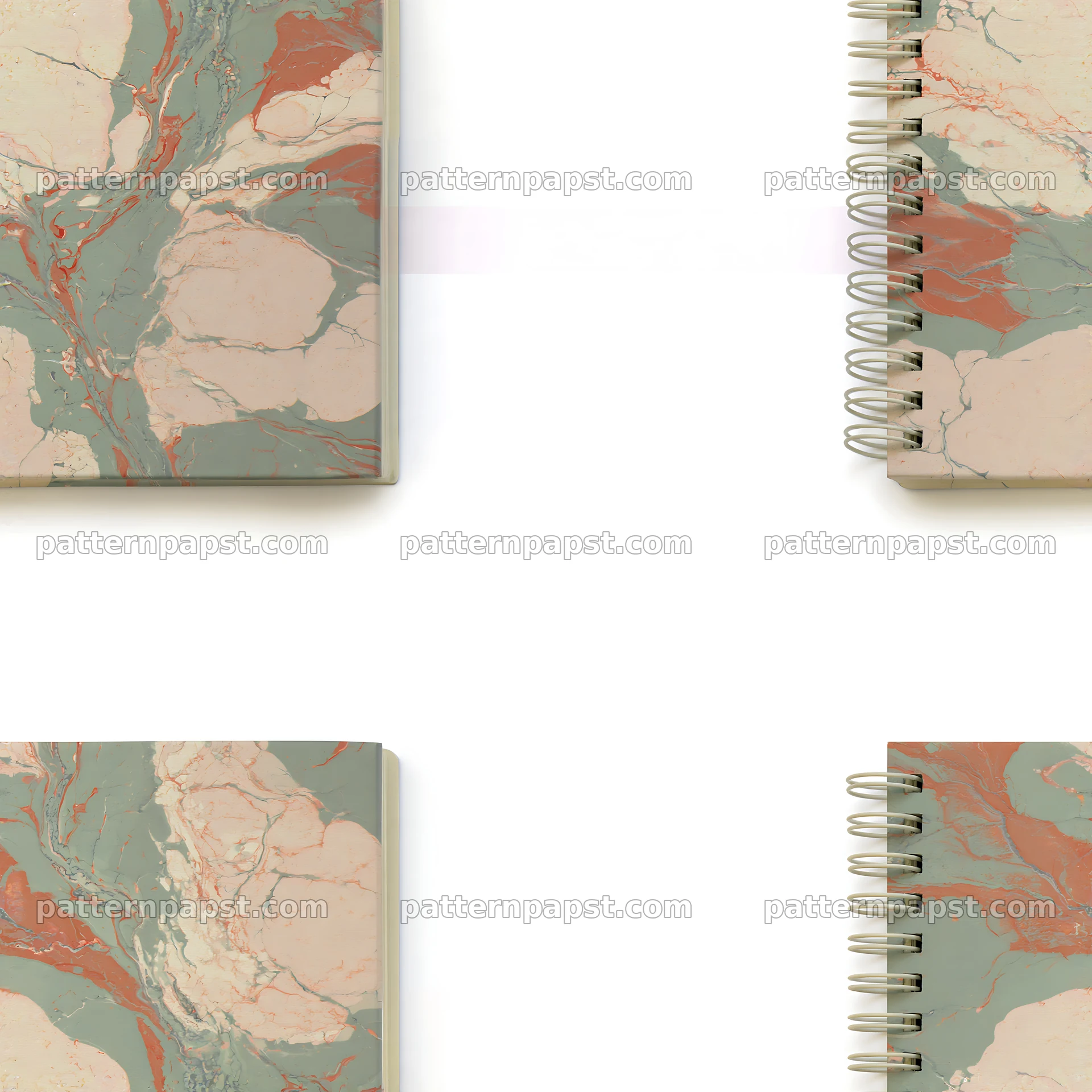Elegant colorful marble seamless pattern for notebook stationery — seamless tileable pattern