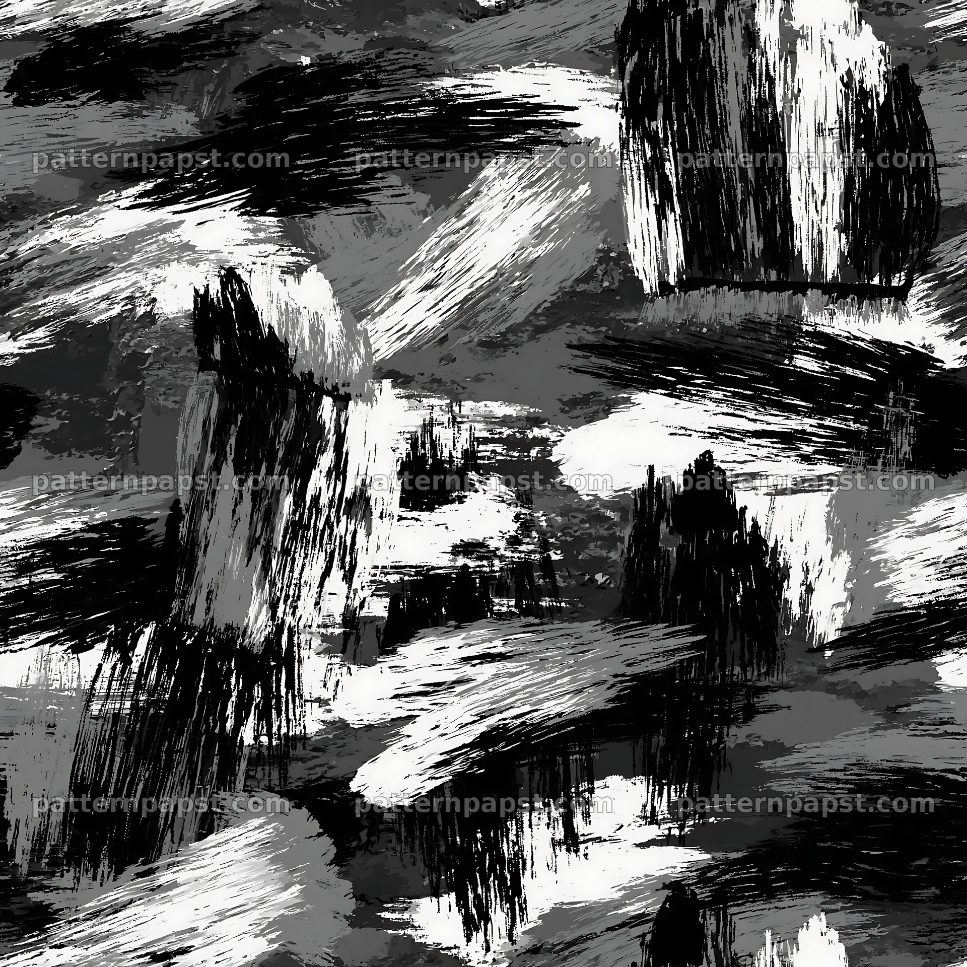 Seamless khaki camouflage brushstroke pattern — seamless tileable pattern